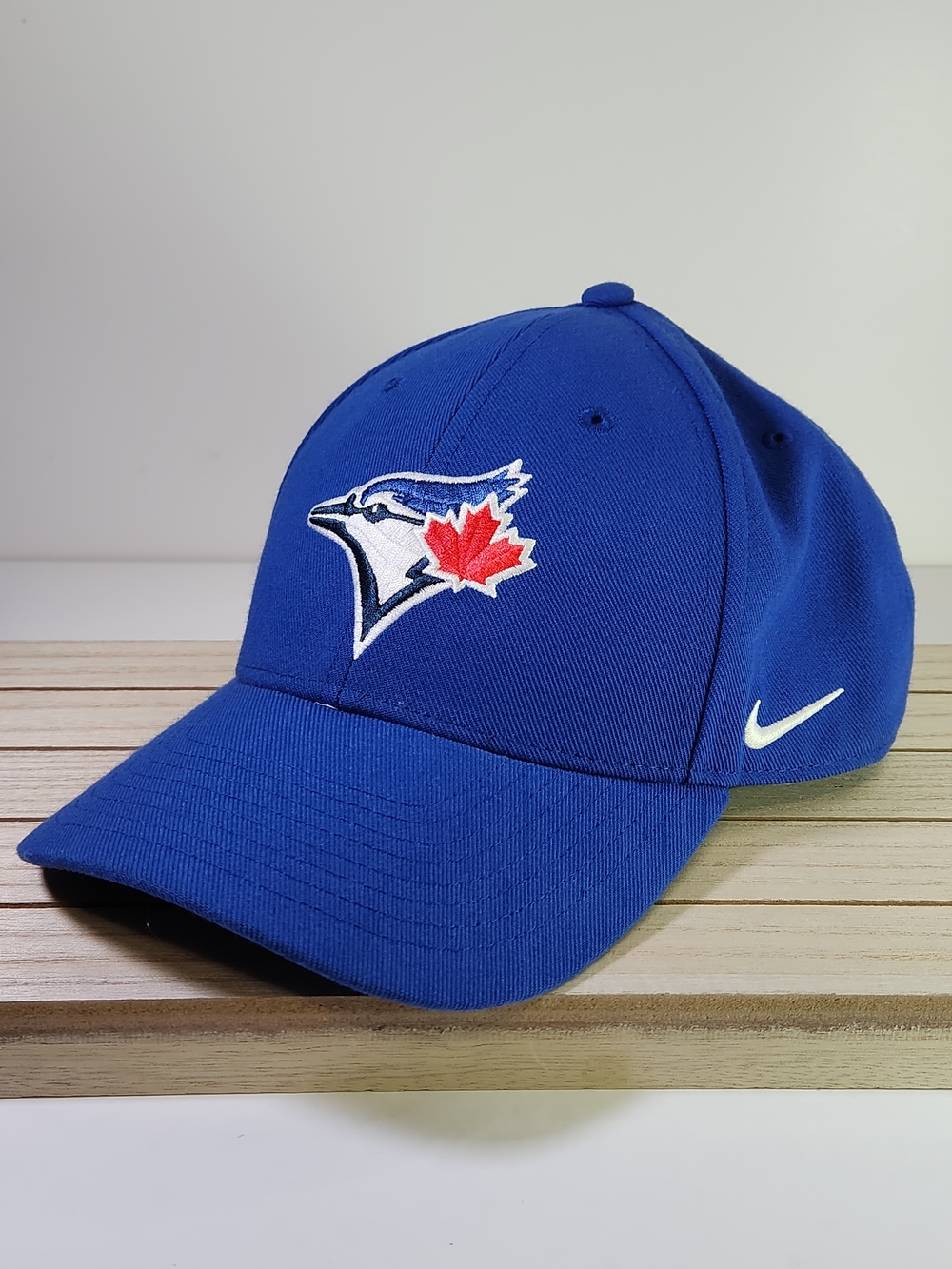 Nike Toronto Blue Jays Hat with Red Maple Leaf. Babe Embroidered. Adjustable Cap